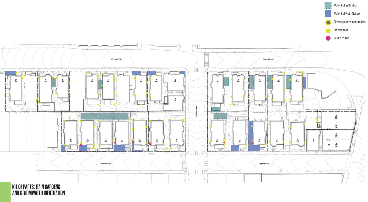 Roxbury Tenants Longfellow Rain Garden Stormwater Infiltration Plan Offshoots