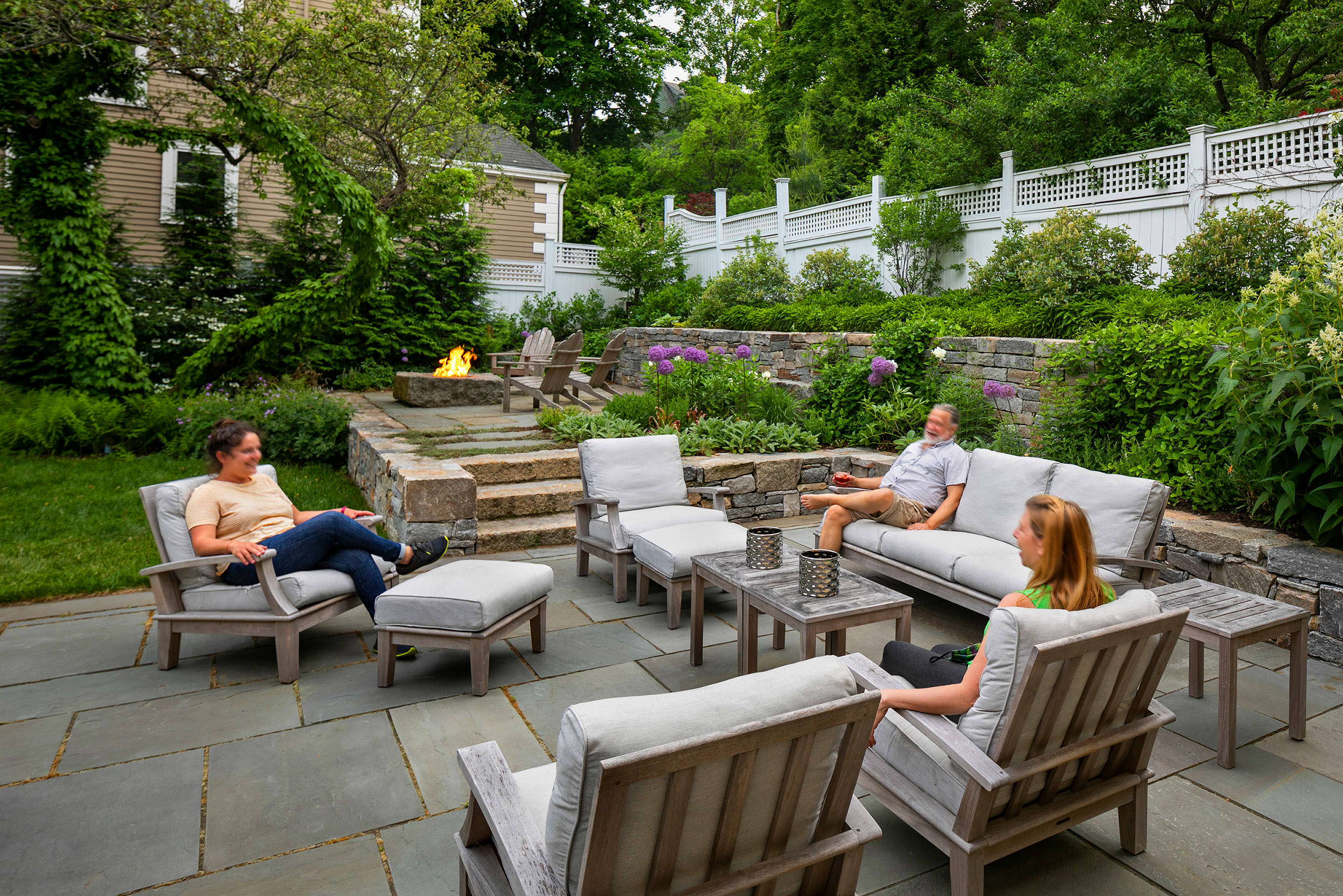 Brookline Terraced Garden - Offshoots